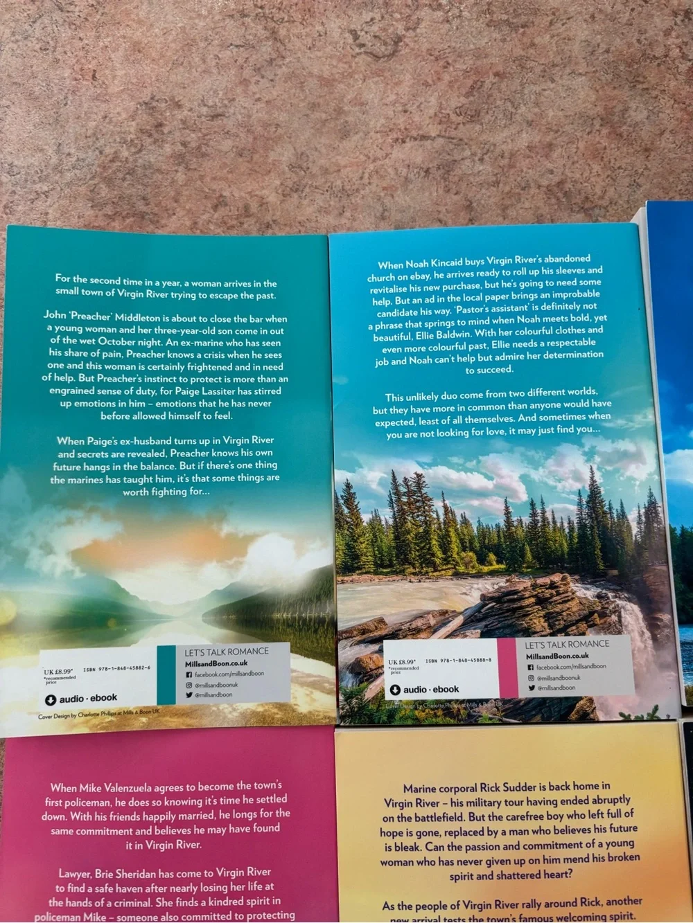 Virgin River Paperback Book Set by Robyn Carr (8 Titles)
